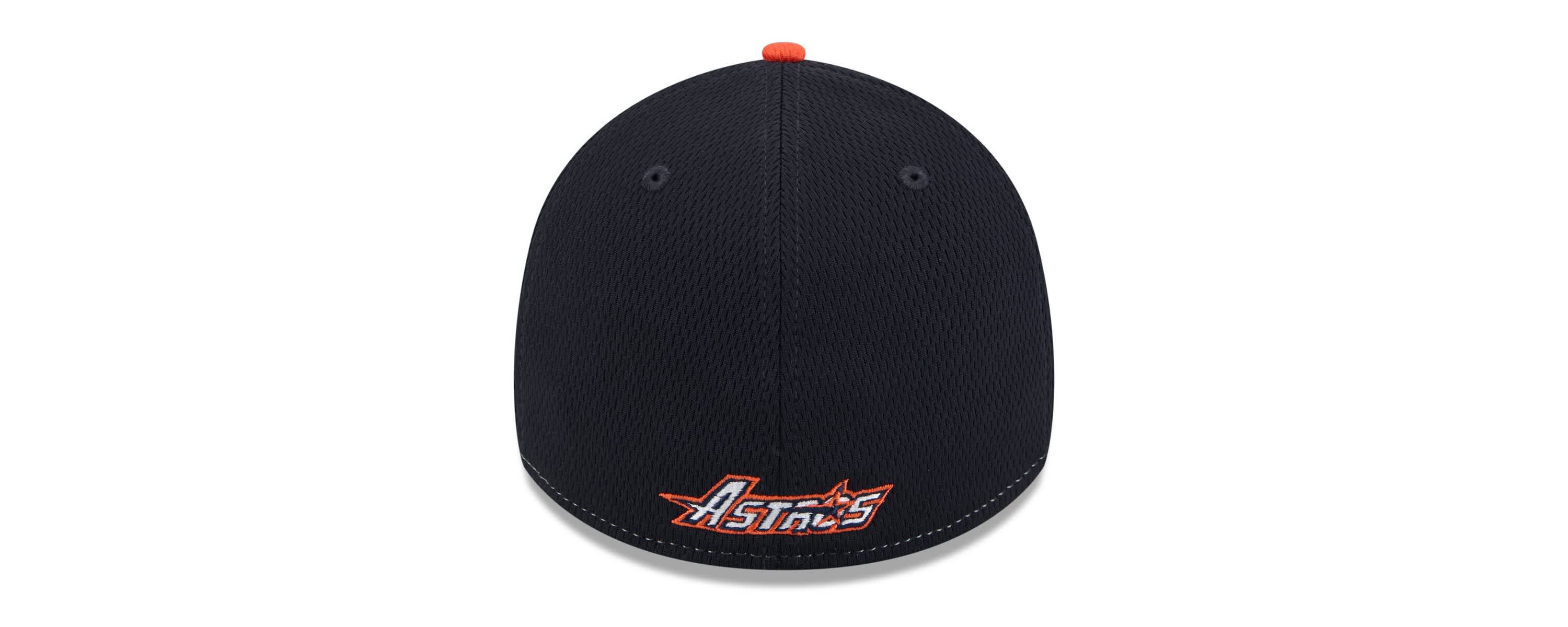MLB Navy/Orange Houston Astros 2025 MLB Clubhouse 39THIRTY Flex Hat