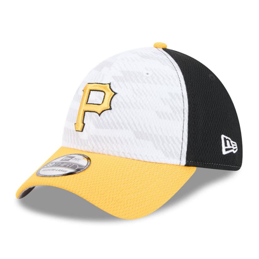MLB Black/Gold Pittsburgh Pirates 2025 MLB Clubhouse 39THIRTY Flex Hat
