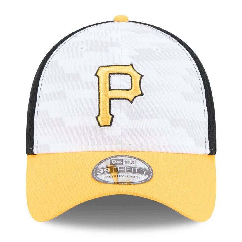 MLB Black/Gold Pittsburgh Pirates 2025 MLB Clubhouse 39THIRTY Flex Hat