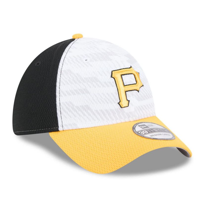 MLB Black/Gold Pittsburgh Pirates 2025 MLB Clubhouse 39THIRTY Flex Hat