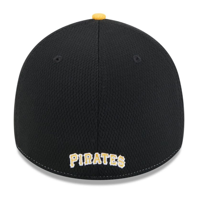 MLB Black/Gold Pittsburgh Pirates 2025 MLB Clubhouse 39THIRTY Flex Hat