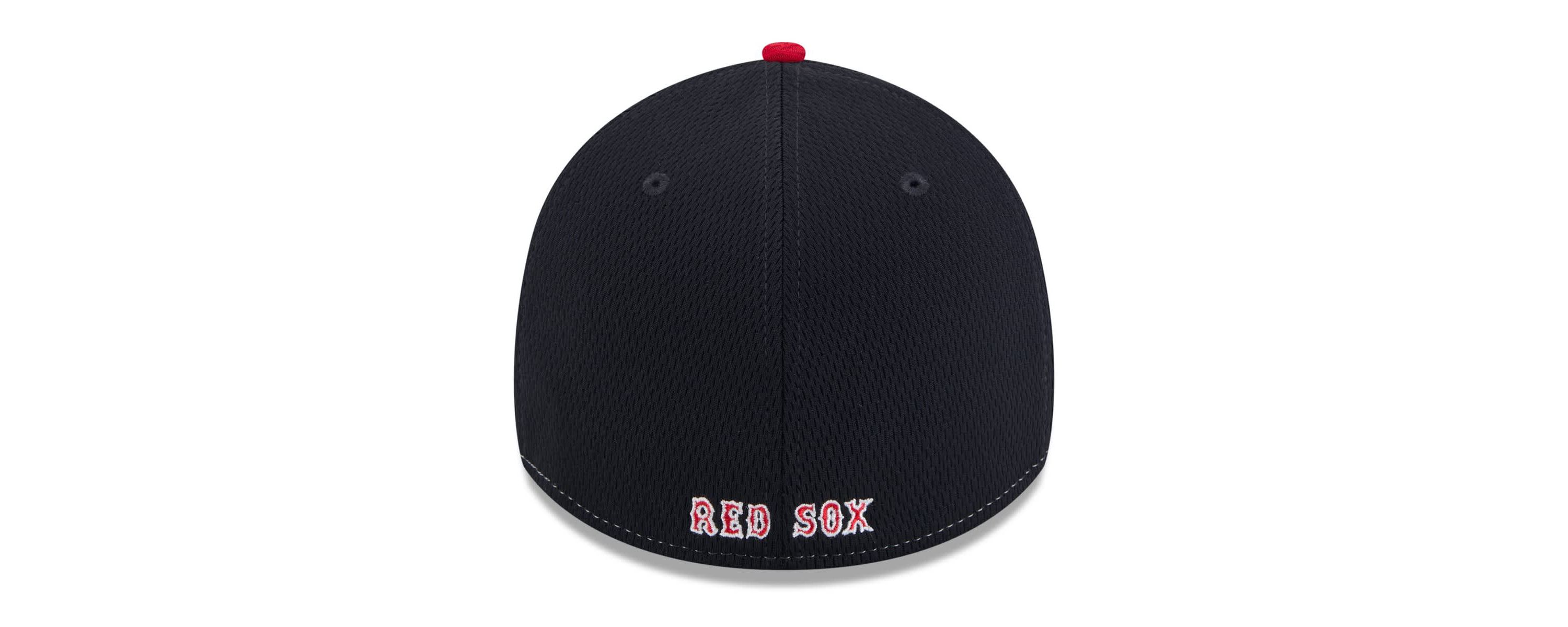 Boston Red Sox MLB Navy/Red Boston Sox 2025 MLB Clubhouse 39THIRTY Flex Hat