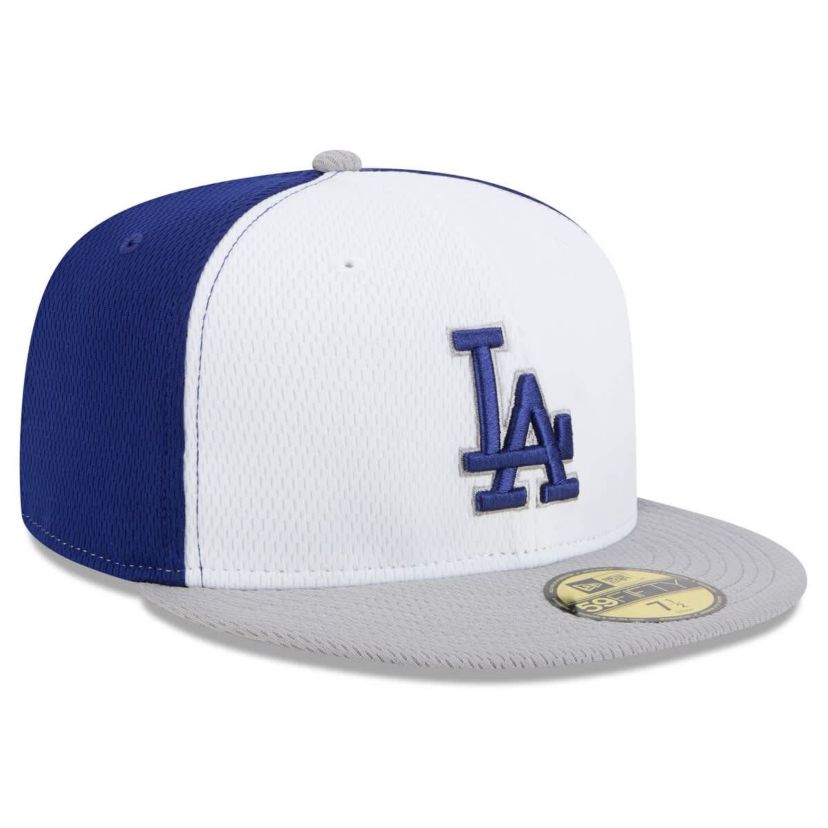 MLB Royal/Gray Los Angeles Dodgers 2025 MLB Clubhouse 59FIFTY Fitted Hat