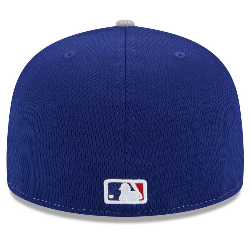 MLB Royal/Gray Los Angeles Dodgers 2025 MLB Clubhouse 59FIFTY Fitted Hat