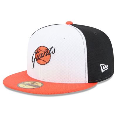 New Era Men's MLB Black/Orange San Francisco Giants 2025 MLB Clubhouse 59FIFTY Fitted Hat, Black, 7 1/2 -  0198360474736