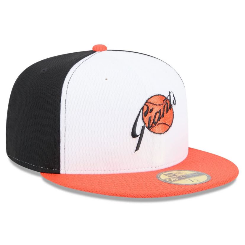 MLB Black/Orange San Francisco Giants 2025 MLB Clubhouse 59FIFTY Fitted Hat