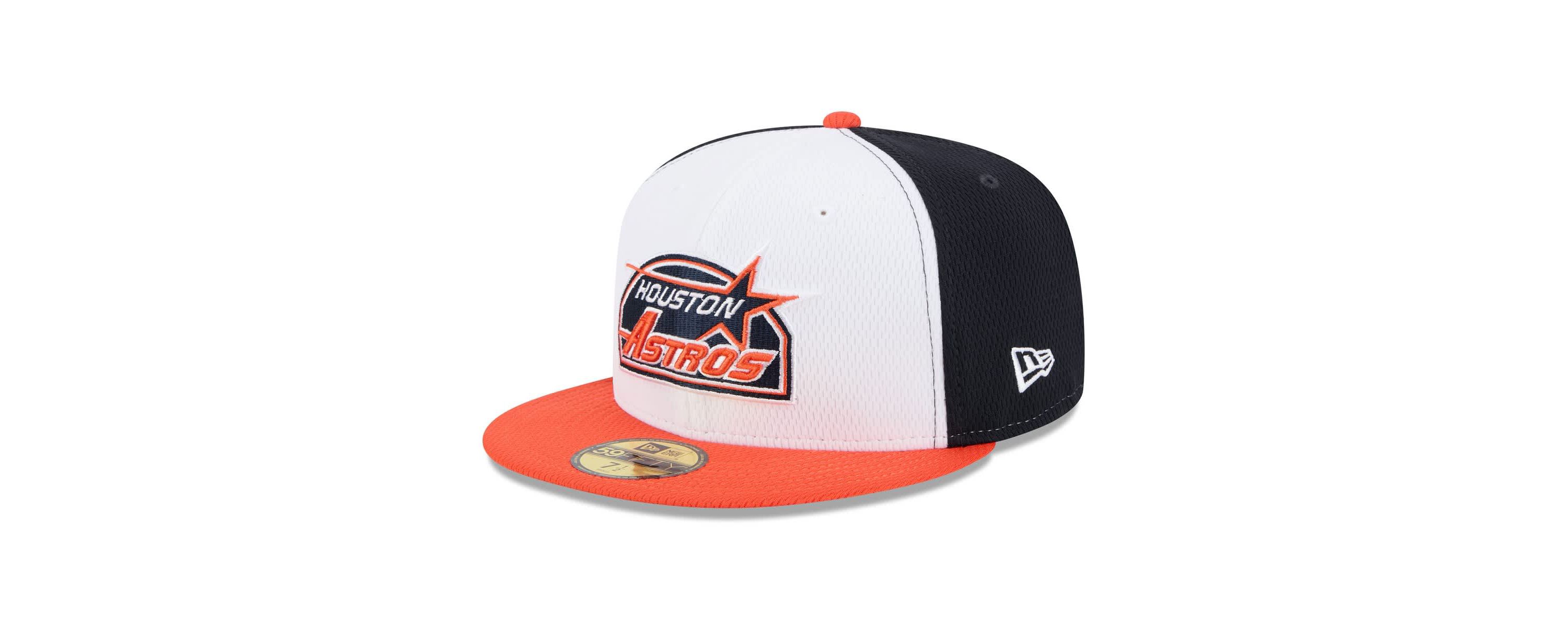 MLB Navy/Orange Houston Astros 2025 MLB Clubhouse 59FIFTY Fitted Hat