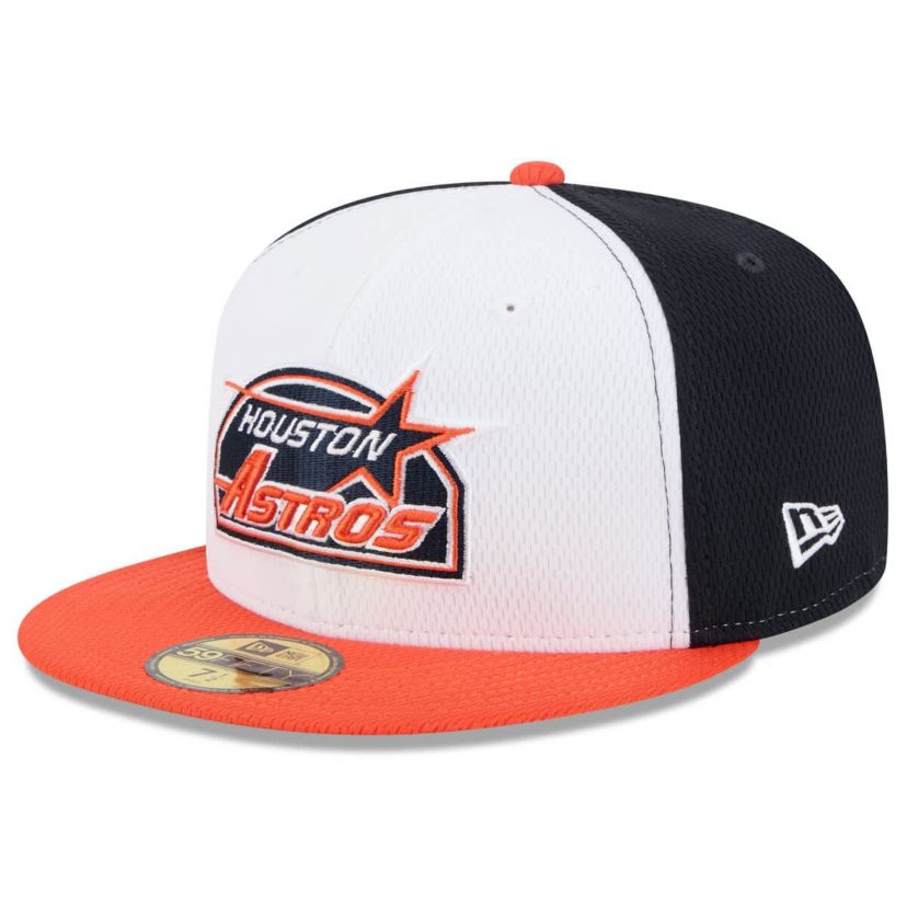 MLB Navy/Orange Houston Astros 2025 MLB Clubhouse 59FIFTY Fitted Hat