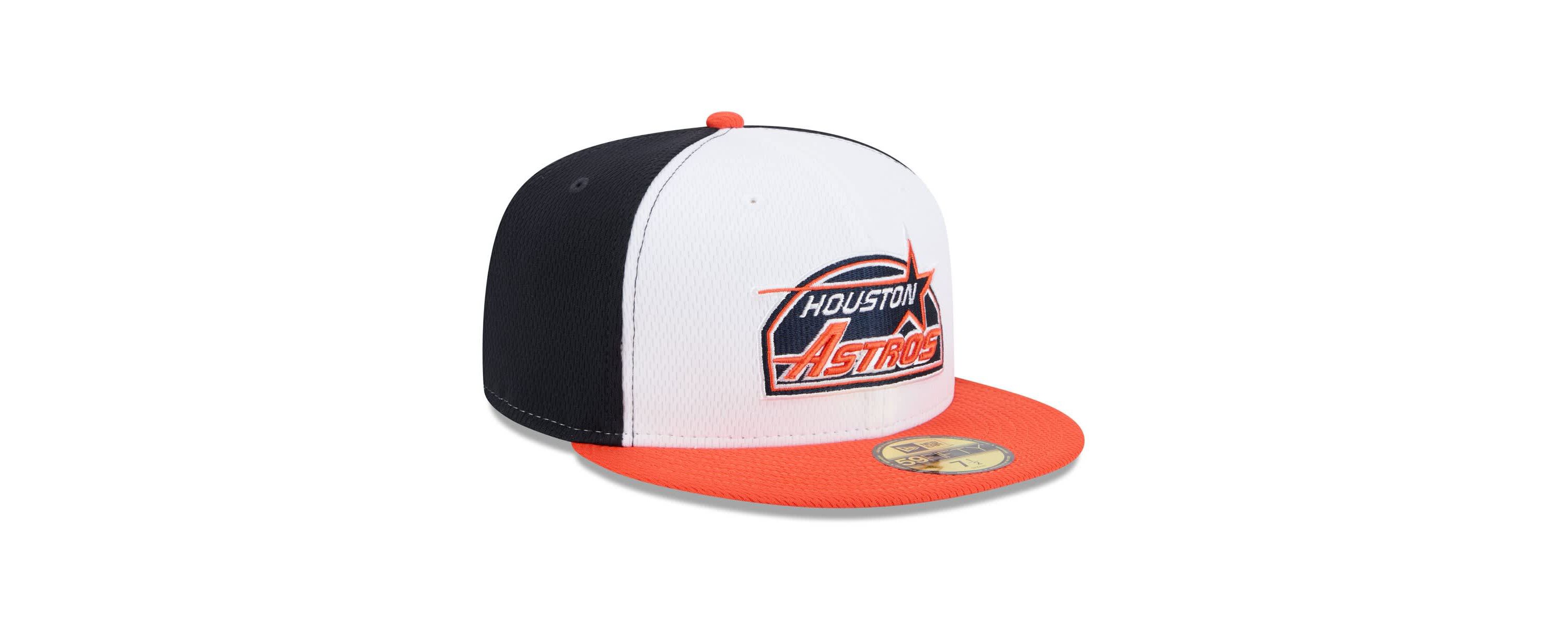 MLB Navy/Orange Houston Astros 2025 MLB Clubhouse 59FIFTY Fitted Hat