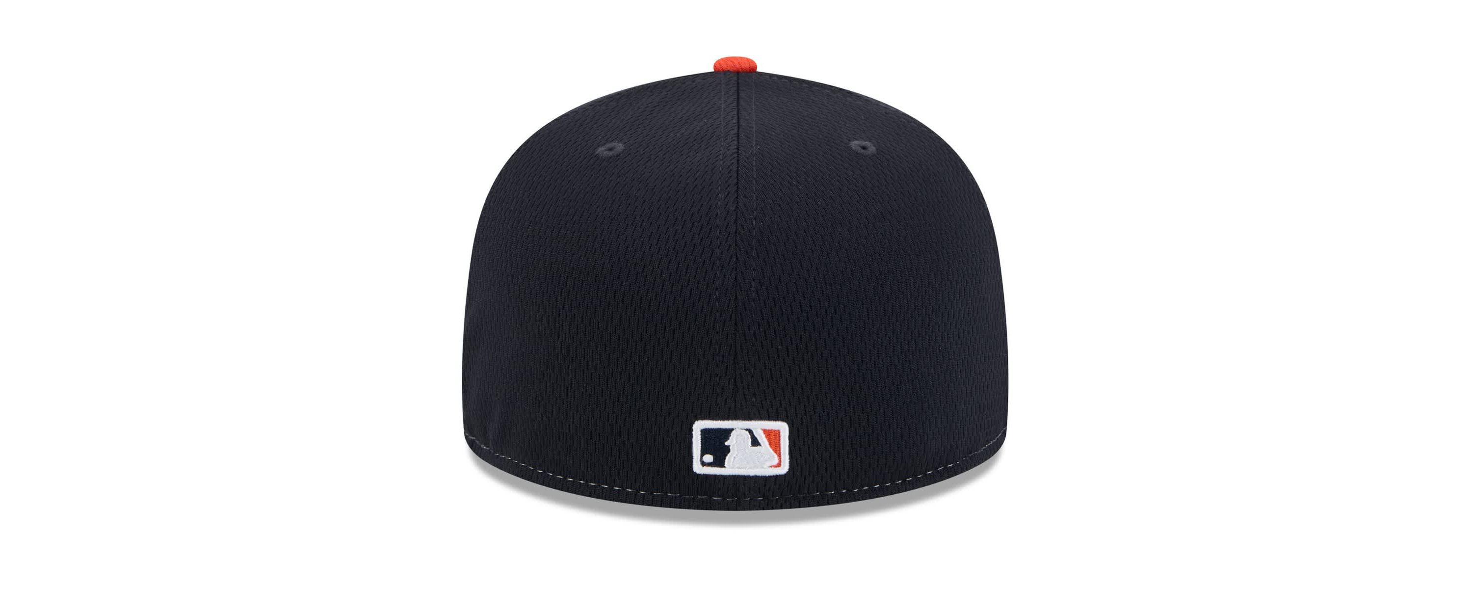 MLB Navy/Orange Houston Astros 2025 MLB Clubhouse 59FIFTY Fitted Hat