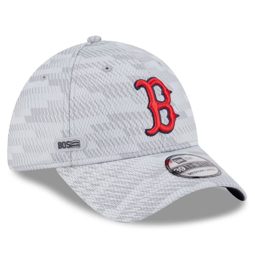 Boston Red Sox MLB Boston Sox 2025 MLB Clubhouse 39THIRTY Flex Hat