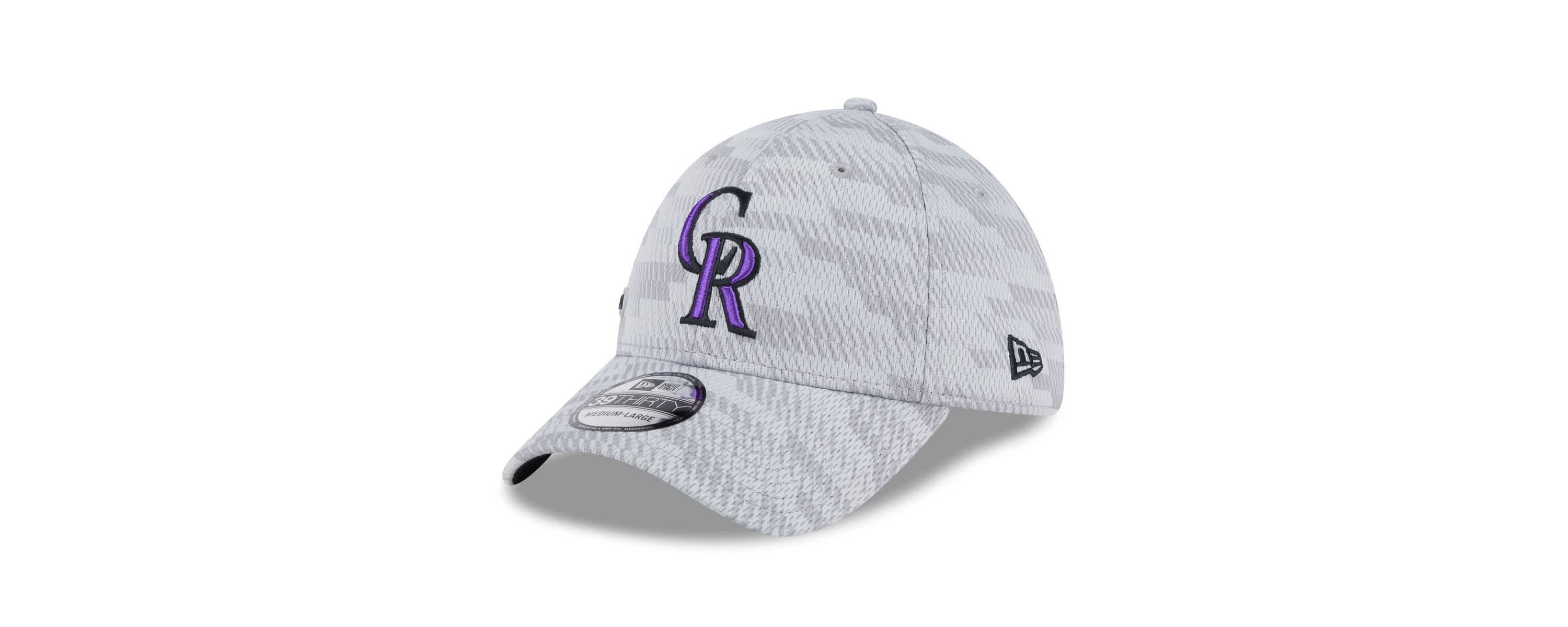 MLB Colorado Rockies 2025 MLB Clubhouse 39THIRTY Flex Hat