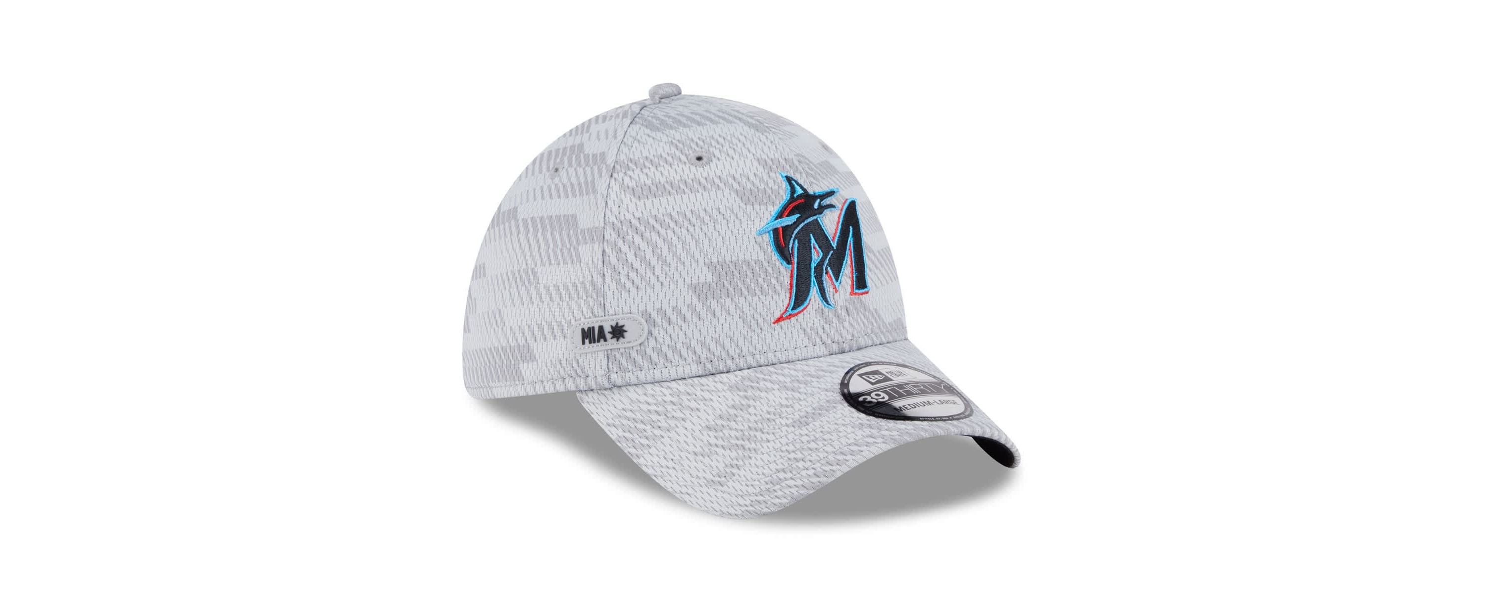 MLB Miami Marlins 2025 MLB Clubhouse 39THIRTY Flex Hat