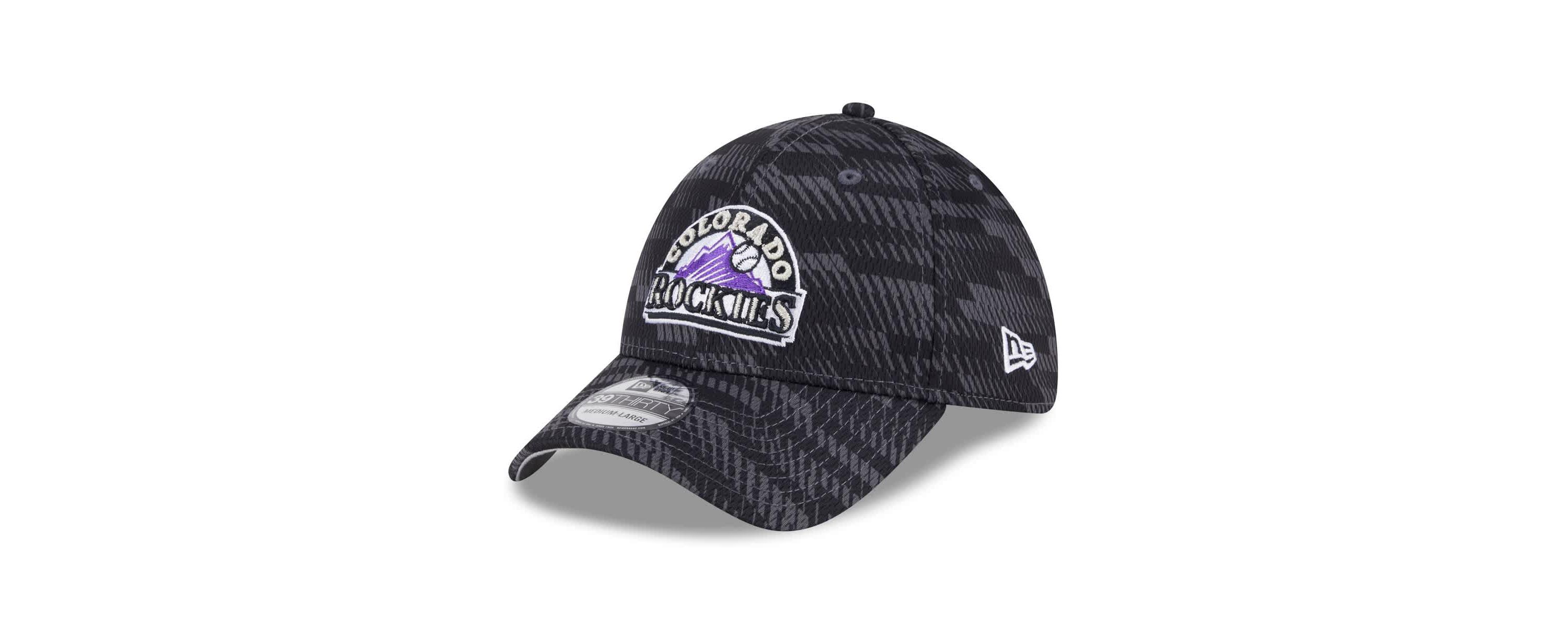 MLB Colorado Rockies 2025 MLB Clubhouse 39THIRTY Flex Hat