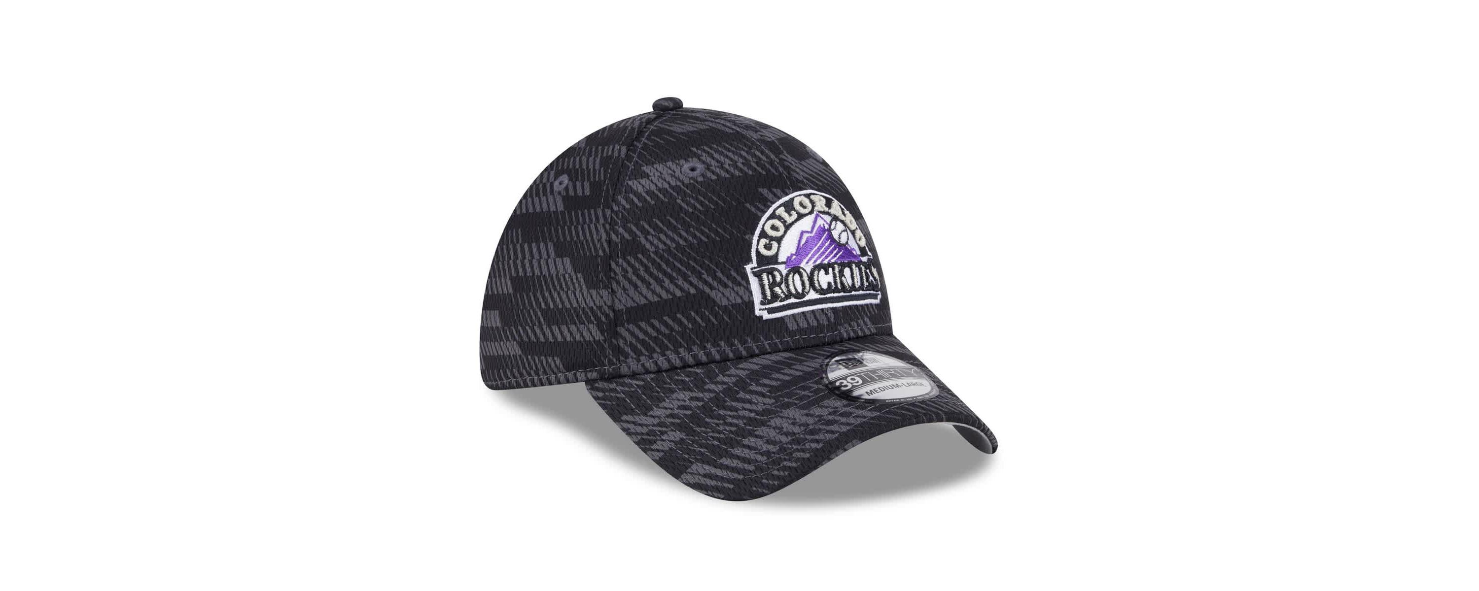 MLB Colorado Rockies 2025 MLB Clubhouse 39THIRTY Flex Hat