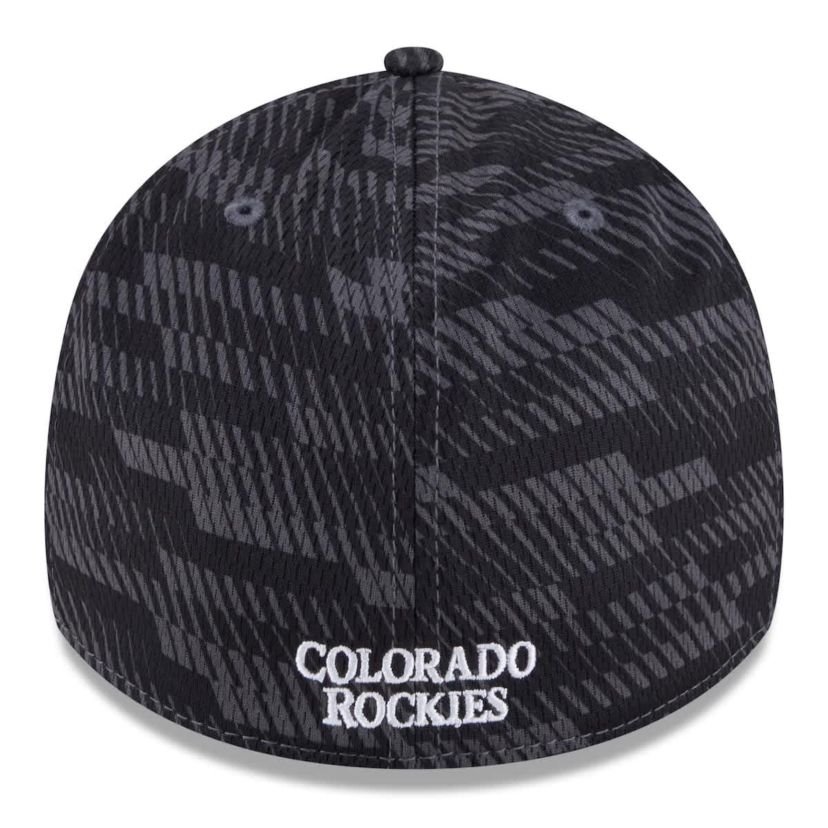 MLB Colorado Rockies 2025 MLB Clubhouse 39THIRTY Flex Hat