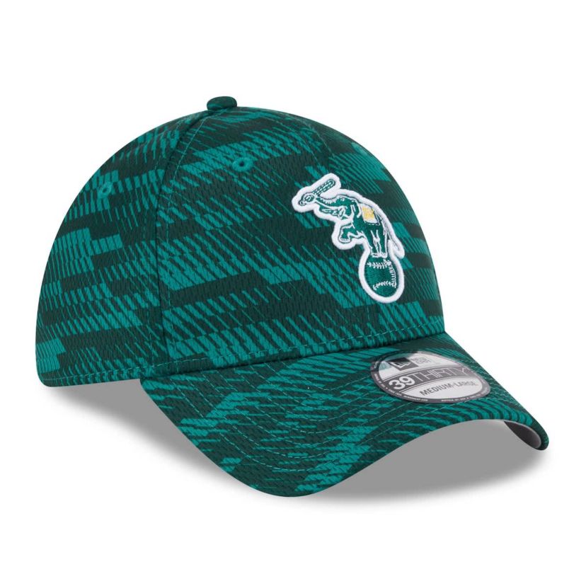 Oakland Athletics MLB Athletics 2025 MLB Clubhouse 39THIRTY Flex Hat