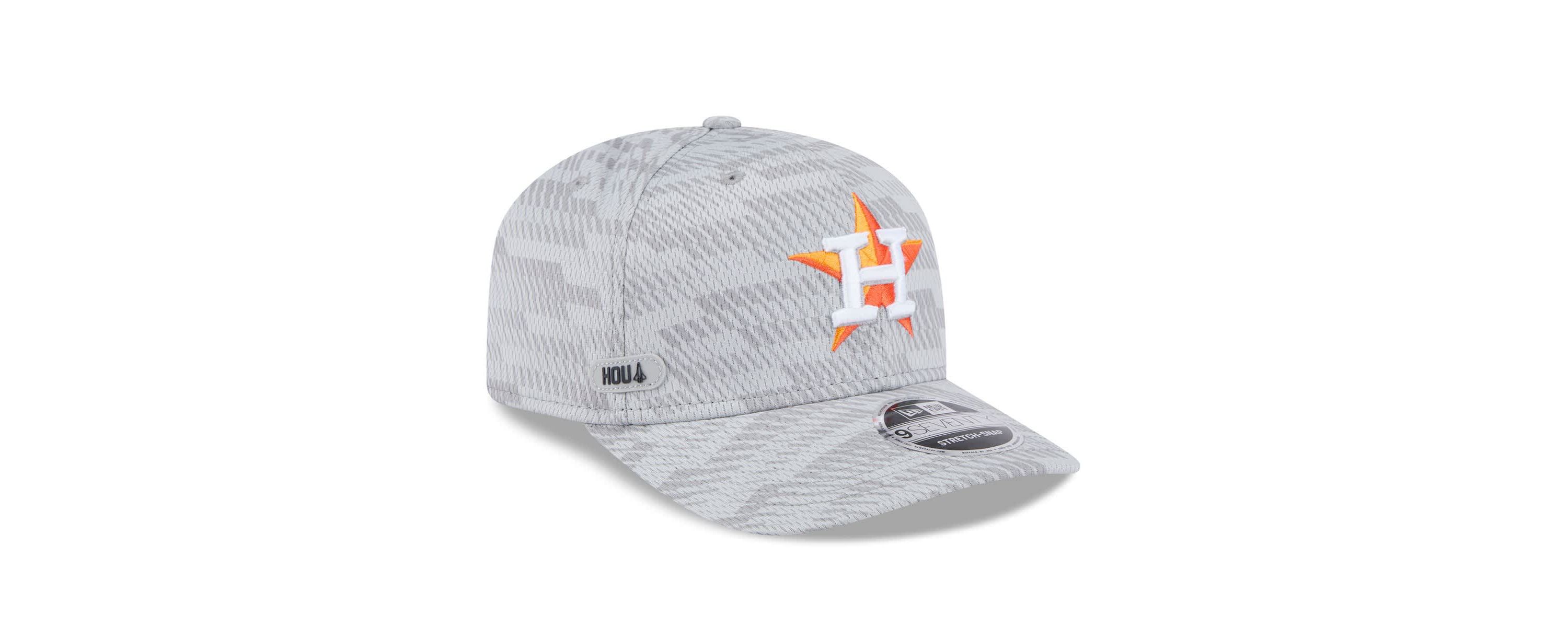 MLB Houston Astros 2025 MLB Clubhouse 9SEVENTY Stretch-Snap Hat