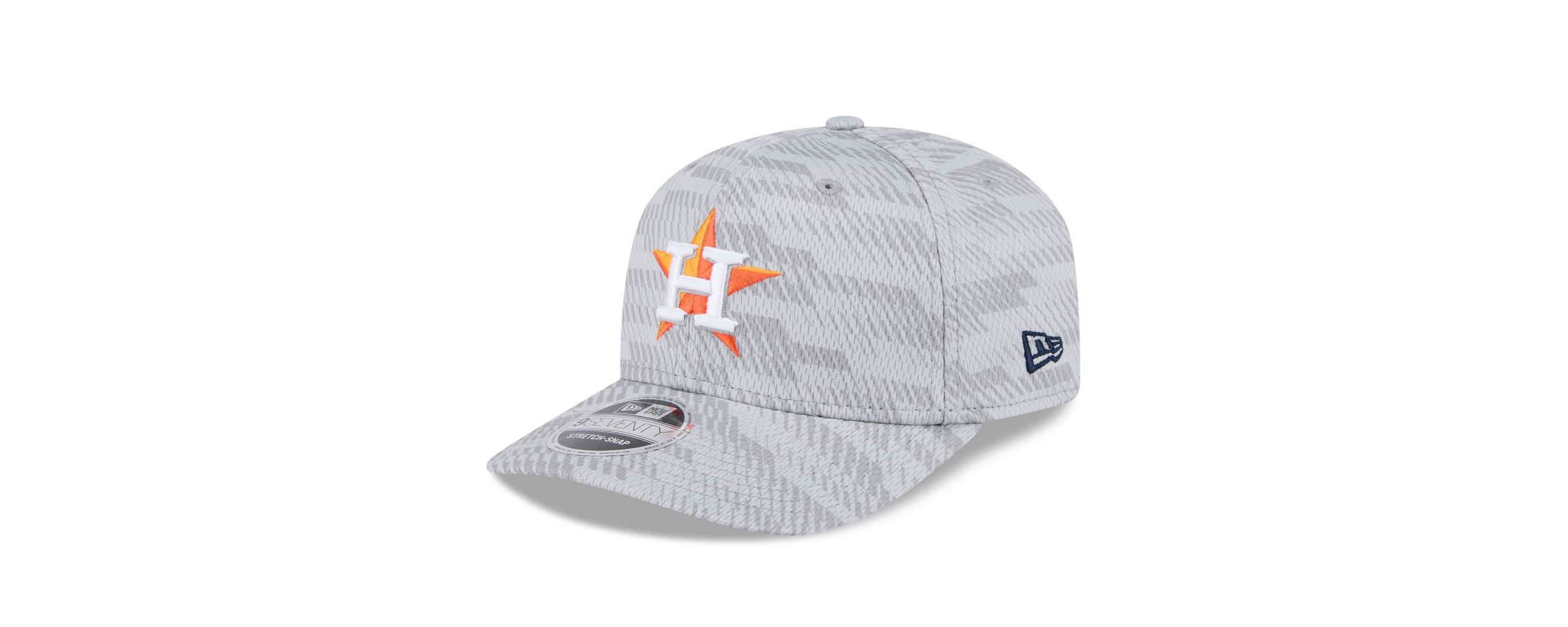 MLB Houston Astros 2025 MLB Clubhouse 9SEVENTY Stretch-Snap Hat