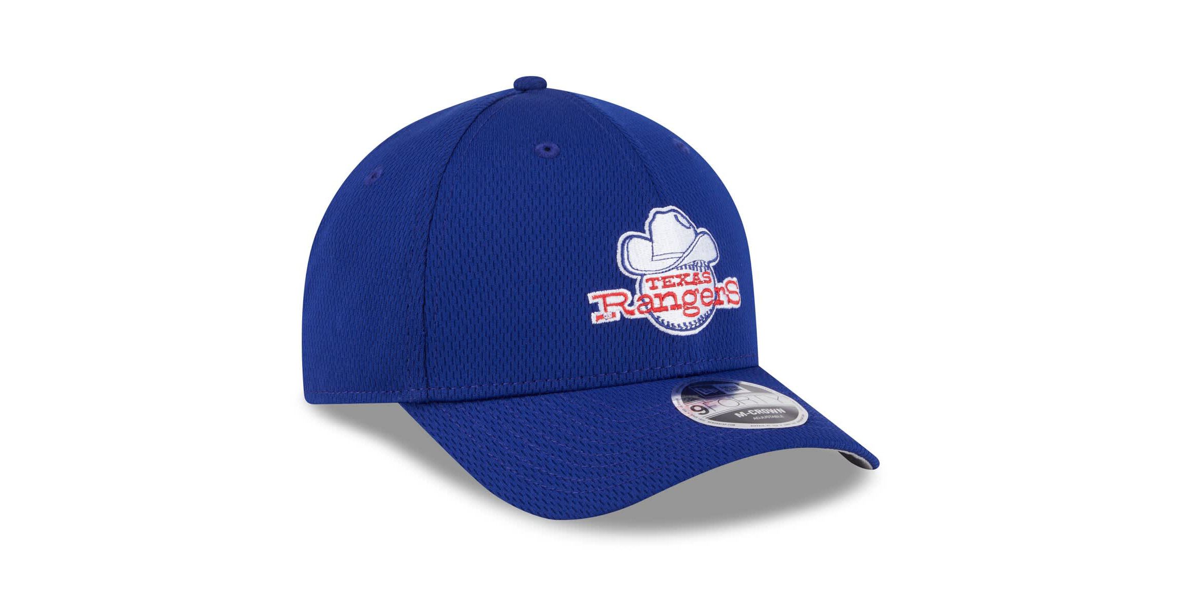 MLB Texas Rangers 2025 MLB Clubhouse 9FORTY M-Crown Adjustable Hat
