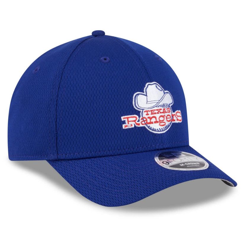 MLB Texas Rangers 2025 MLB Clubhouse 9FORTY M-Crown Adjustable Hat