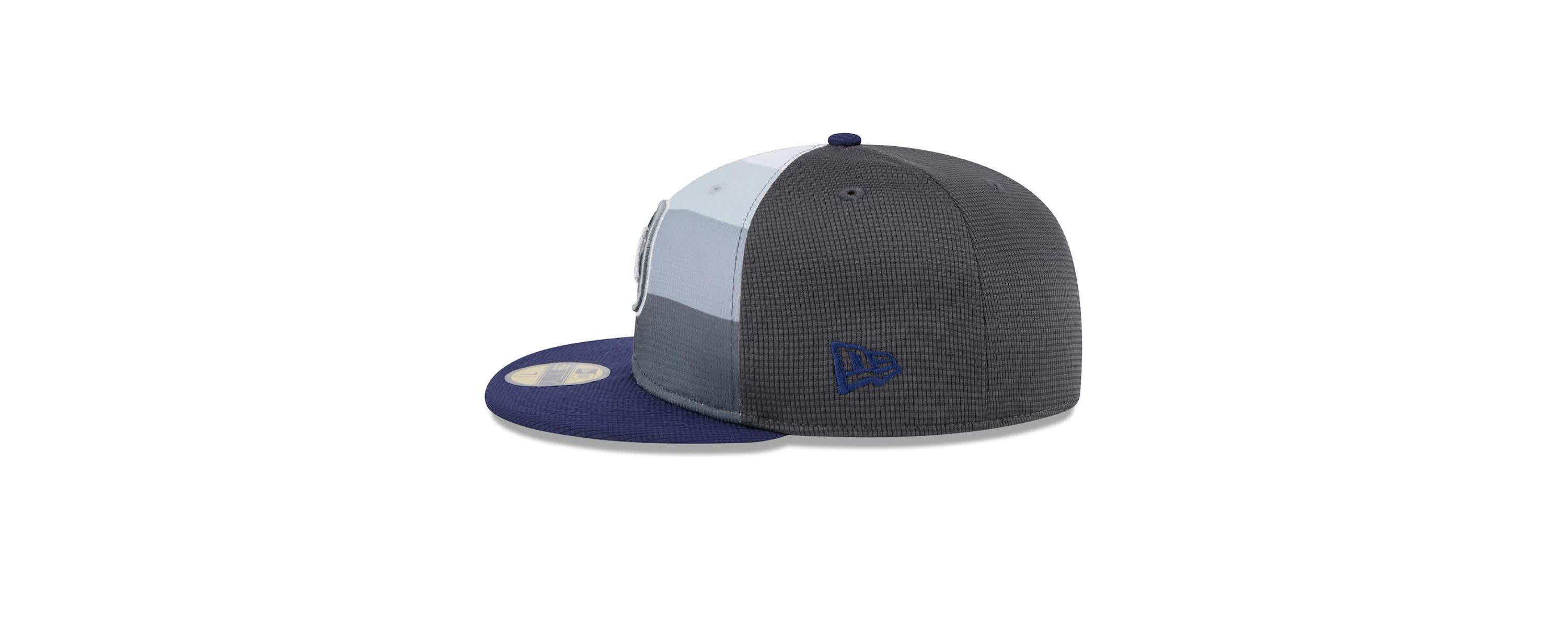 MLB Gray/Navy Houston Astros 2025 Batting Practice 59FIFTY Fitted Hat
