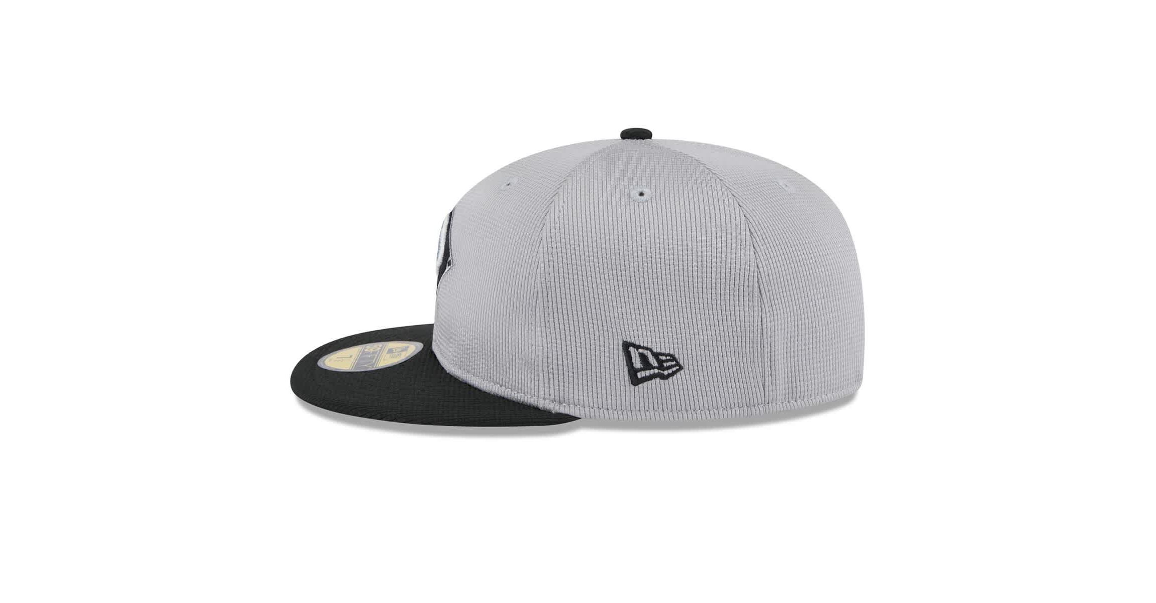 Chicago White Sox MLB Gray/Black Chicago Sox 2025 Batting Practice 59FIFTY Fitted Hat