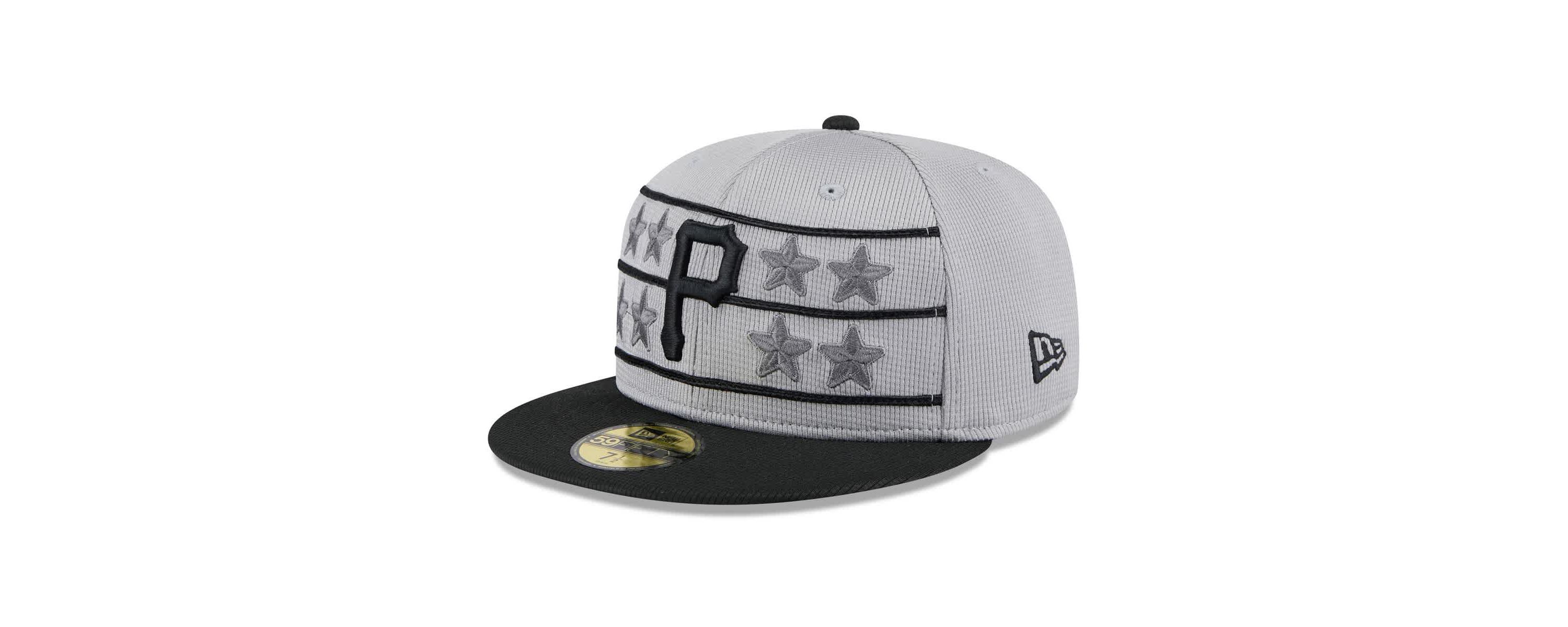 MLB Gray/Black Pittsburgh Pirates 2025 Batting Practice 59FIFTY Fitted Hat