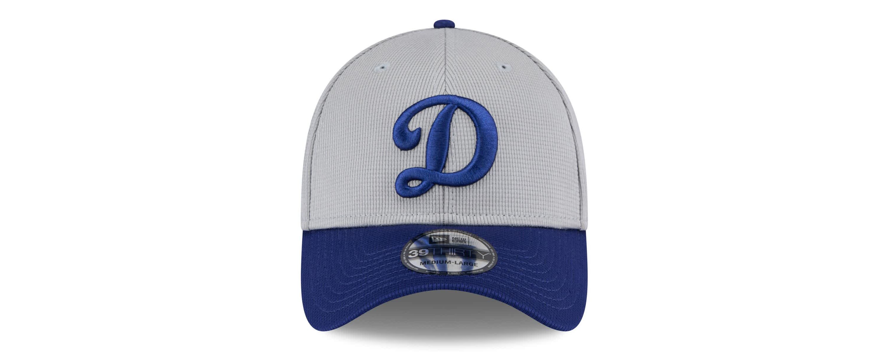MLB Gray/Royal Los Angeles Dodgers 2025 Batting Practice 39THIRTY Flex Hat