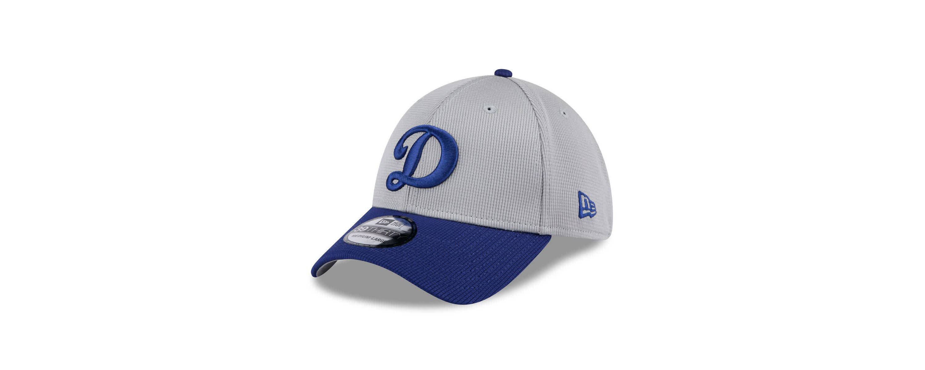 MLB Gray/Royal Los Angeles Dodgers 2025 Batting Practice 39THIRTY Flex Hat