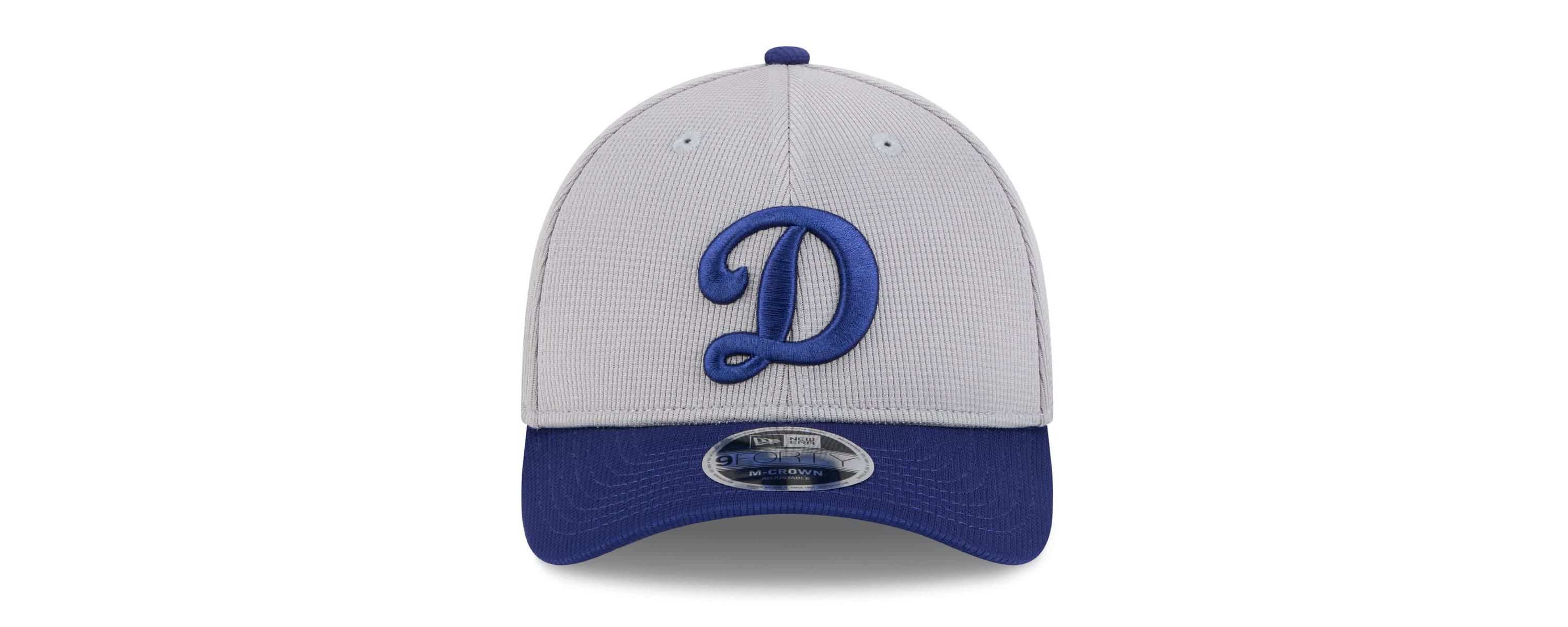 MLB Gray/Royal Los Angeles Dodgers 2025 Batting Practice 9FORTY M-Crown Adjustable Hat