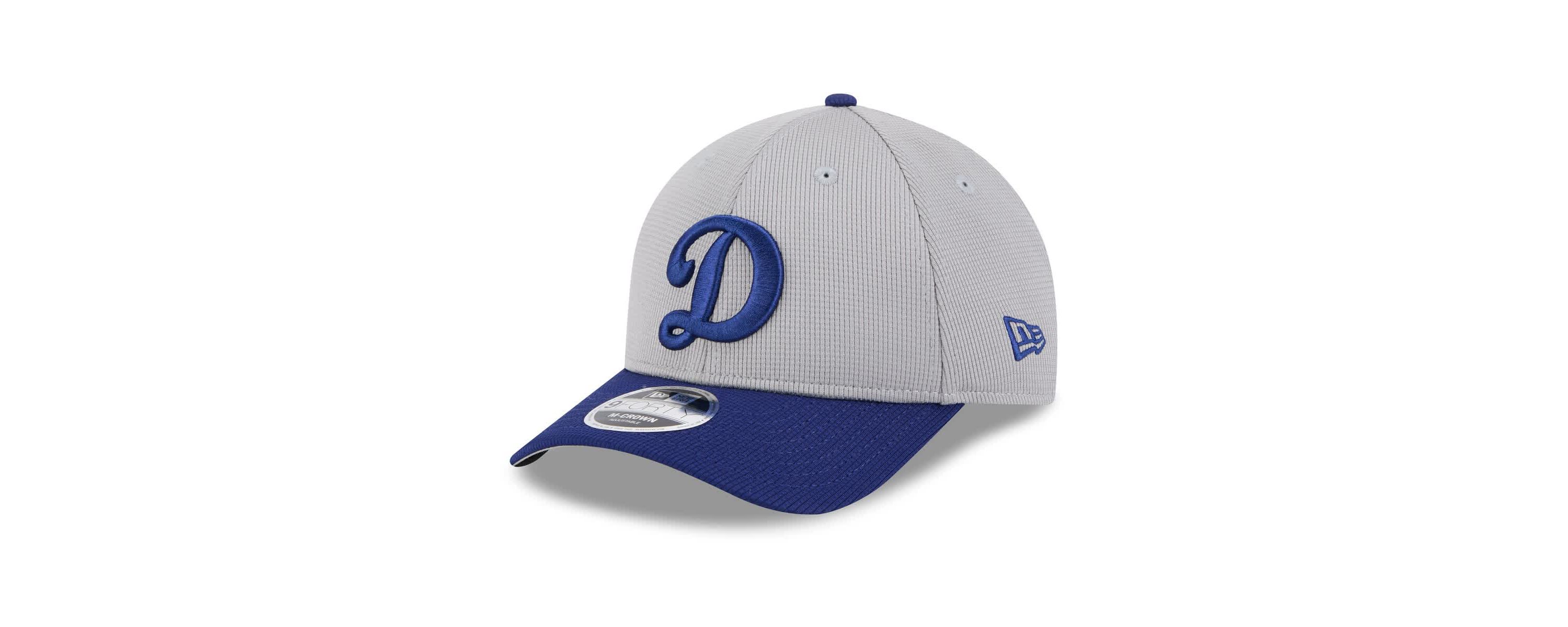 MLB Gray/Royal Los Angeles Dodgers 2025 Batting Practice 9FORTY M-Crown Adjustable Hat