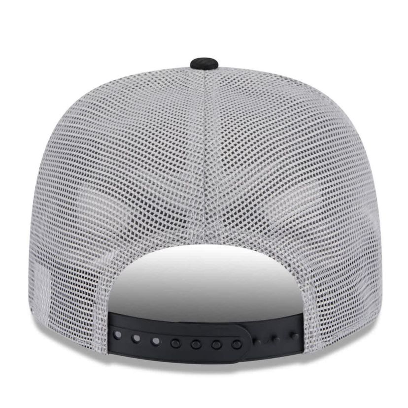 MLB Gray/Black Pittsburgh Pirates 2025 Batting Practice 9SEVENTY Stretch-Snap Trucker Hat