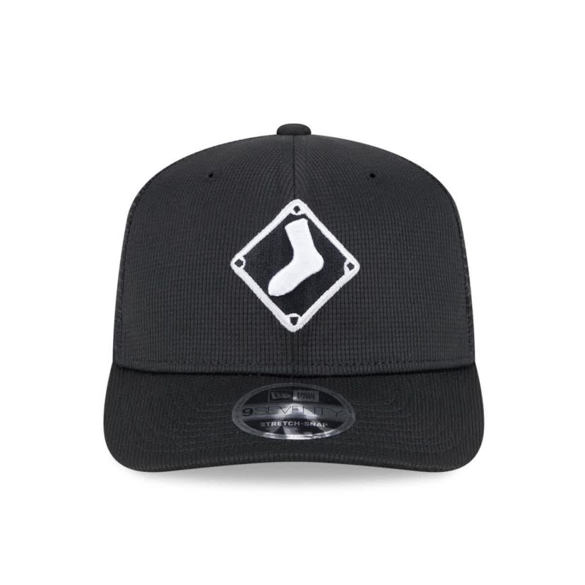 Chicago White Sox MLB Chicago Sox 2025 Batting Practice 9SEVENTY Stretch-Snap Trucker Hat