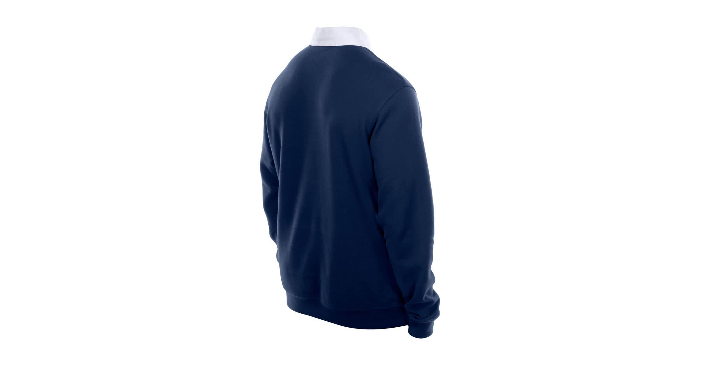 MLB New York Yankees Throwback Prep Colorblock Rugby Polo