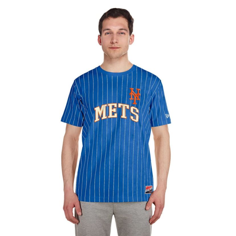 MLB New York Mets Throwback Pinstripe T-Shirt