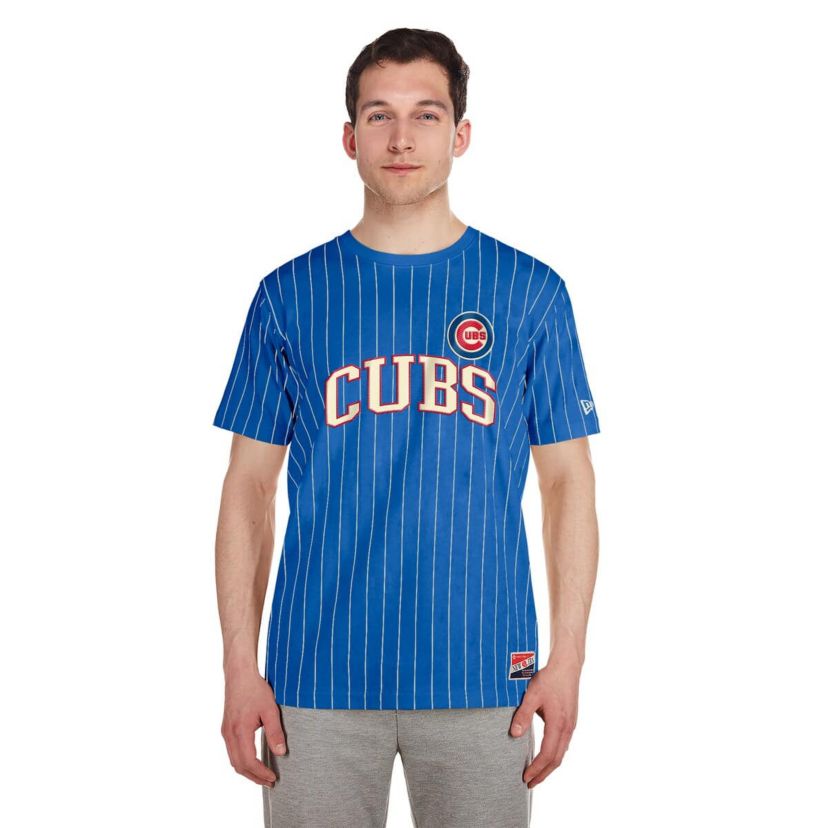 MLB Chicago Cubs Throwback Pinstripe T-Shirt