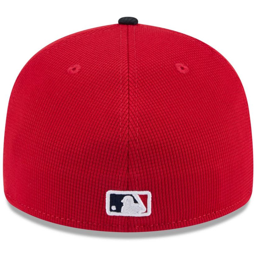 Boston Red Sox MLB Red/Navy Boston Sox 2025 Spring Training Low 59FIFTY Fitted Hat