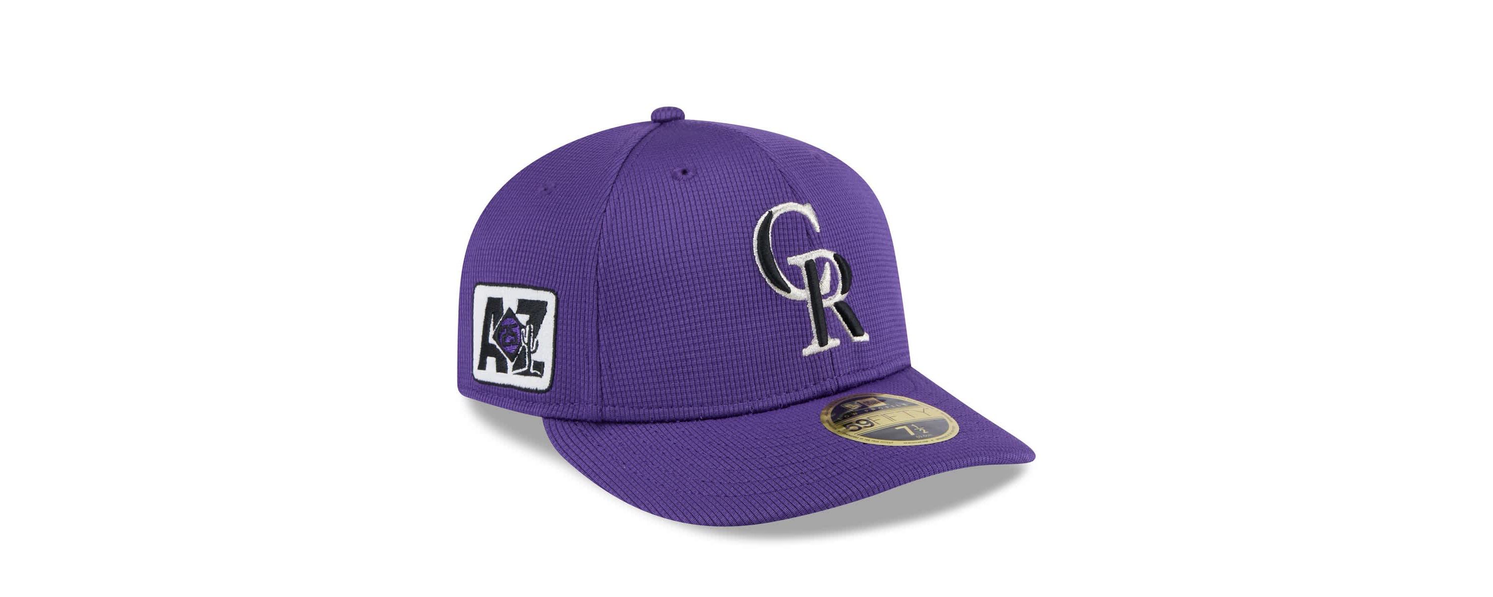 MLB Colorado Rockies 2025 Spring Training Low 59FIFTY Fitted Hat