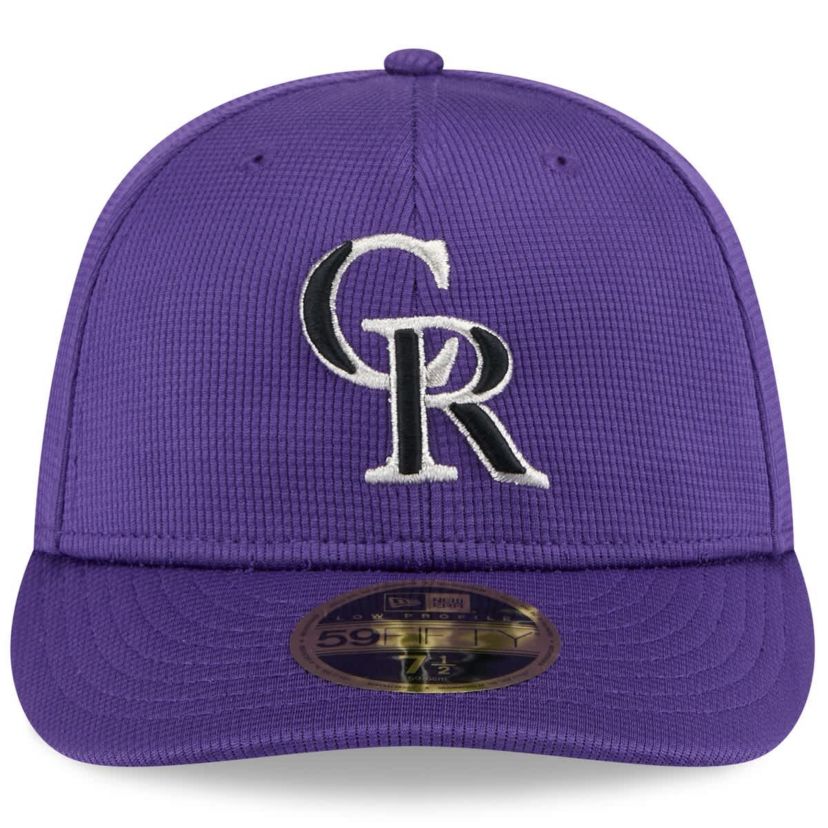 MLB Colorado Rockies 2025 Spring Training Low 59FIFTY Fitted Hat