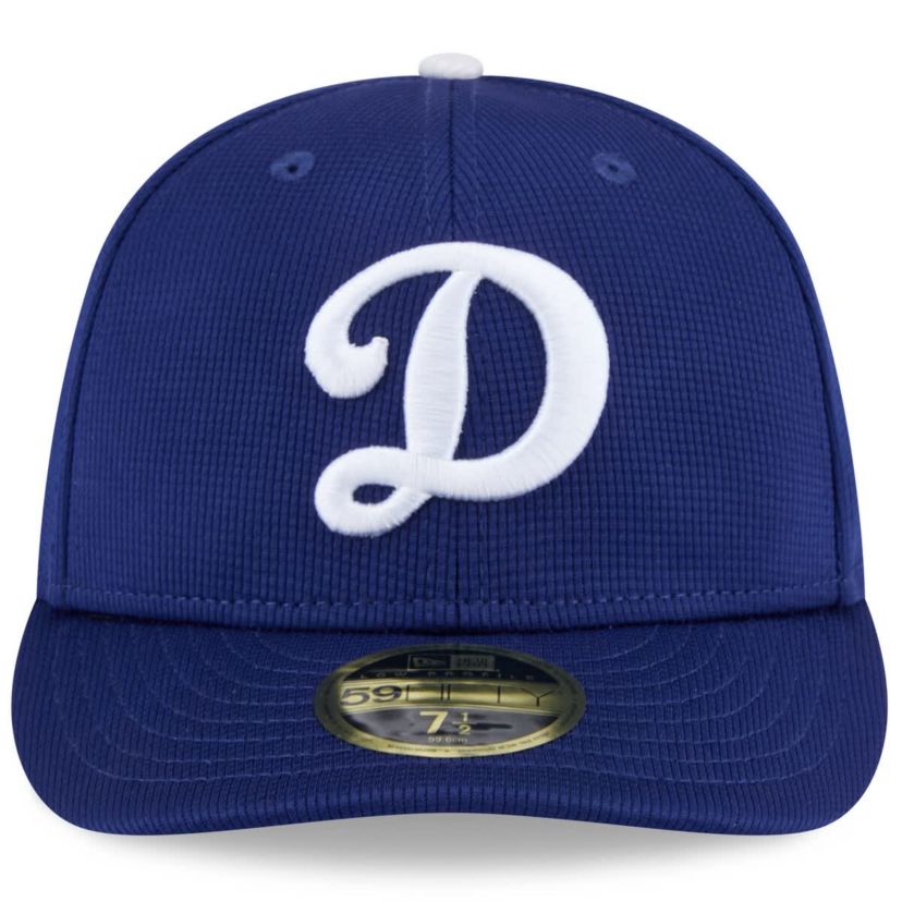 MLB Los Angeles Dodgers 2025 Spring Training Low 59FIFTY Fitted Hat