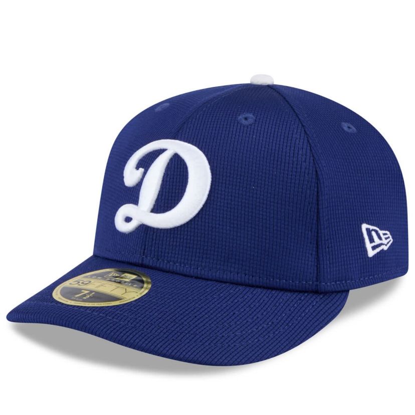 MLB Los Angeles Dodgers 2025 Spring Training Low 59FIFTY Fitted Hat