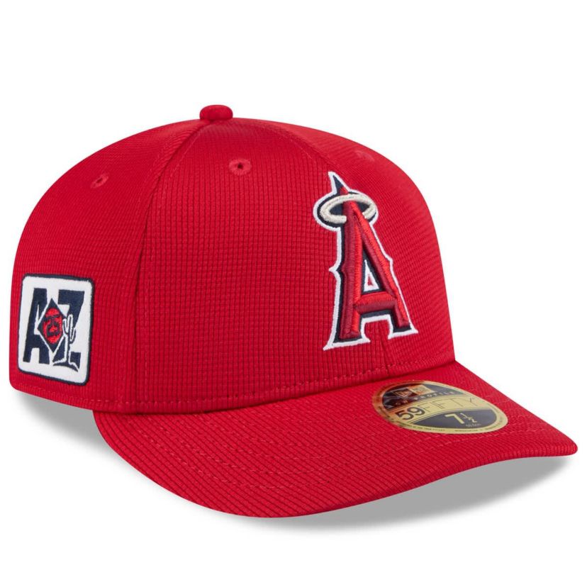 MLB Los Angeles Angels 2025 Spring Training Low 59FIFTY Fitted Hat