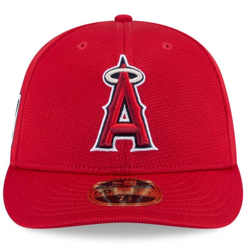 MLB Los Angeles Angels 2025 Spring Training Low 59FIFTY Fitted Hat