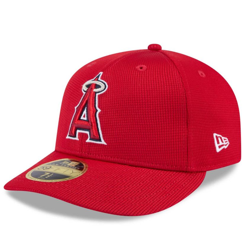 MLB Los Angeles Angels 2025 Spring Training Low 59FIFTY Fitted Hat