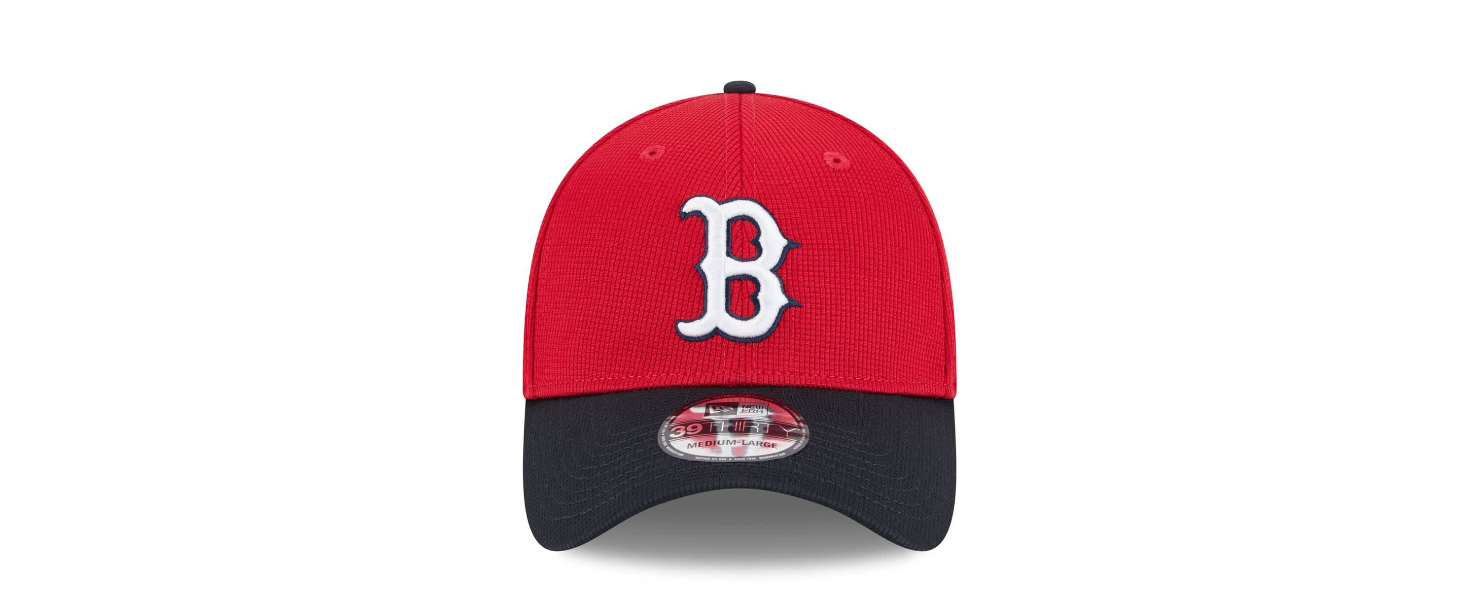 Boston Red Sox MLB Red/Navy Boston Sox 2025 Spring Training 39THIRTY Flex Hat