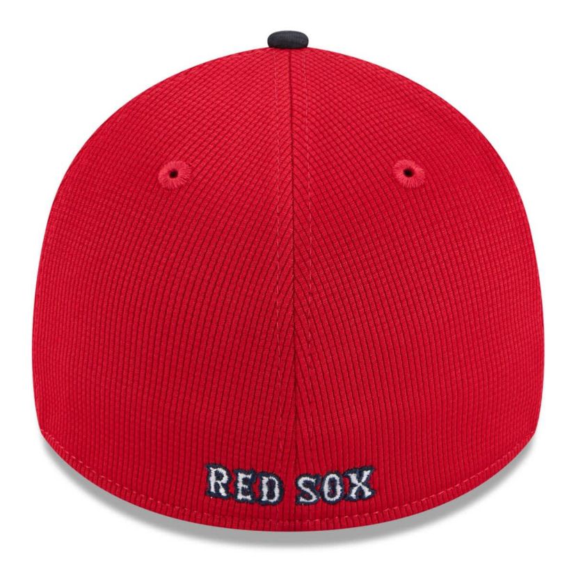 Boston Red Sox MLB Red/Navy Boston Sox 2025 Spring Training 39THIRTY Flex Hat