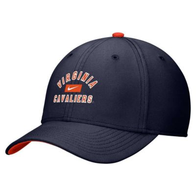 Men's NCAA Nike Virginia Cavaliers Rise Flex Hat, Navy Blue, Medium