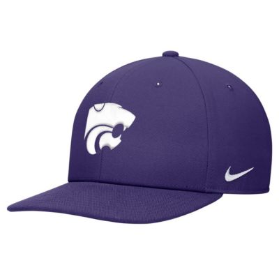 Men's NCAA Nike Kansas State Wildcats Pro Snapback Hat, Purple