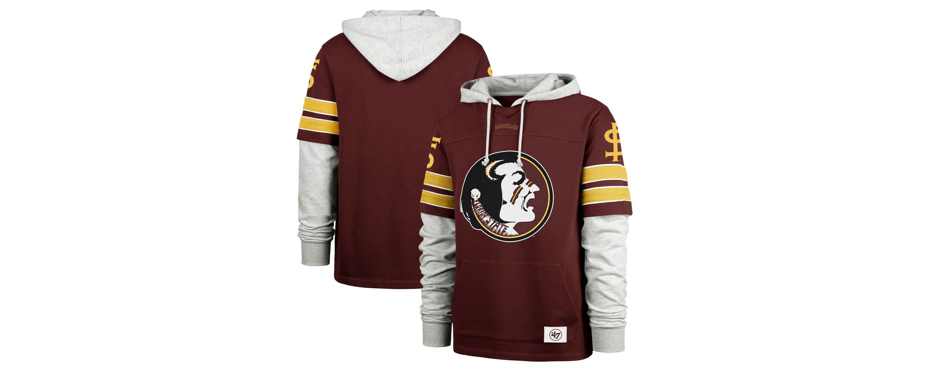NCAA Florida State Seminoles Blitz Cornerback Lacer Pullover Hoodie